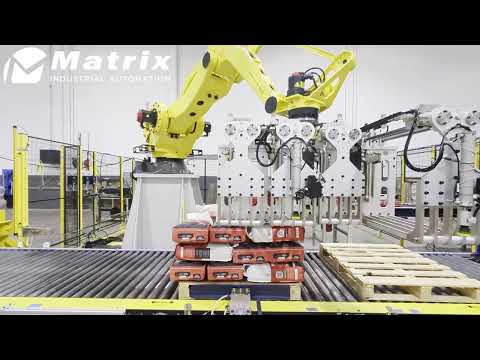 Robotic Bundle Palletizing and Wrapping