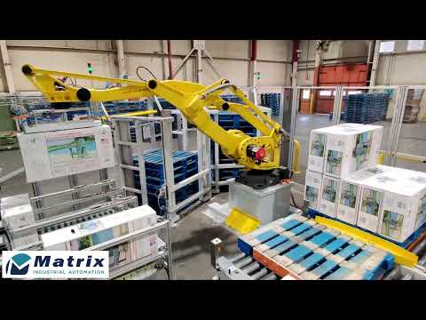 Robotic Palletizing and Stretch Wrapping